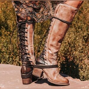 Freebird Coal Tall Boots Size 8